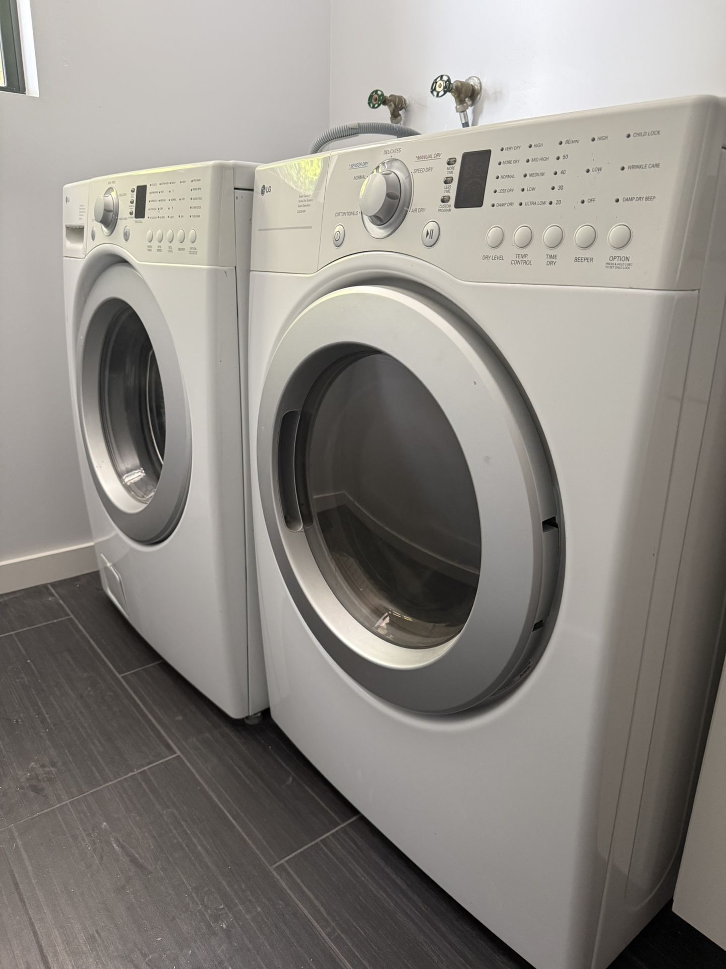 LG Front Load Washer & Dryer Set - Super Capacity