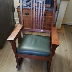 Mission Style Rocking Chair

