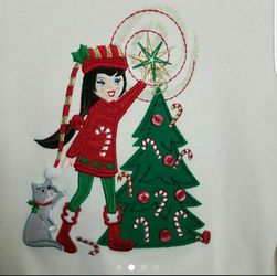 Cooper Key girls Size 16 Christmas shirt