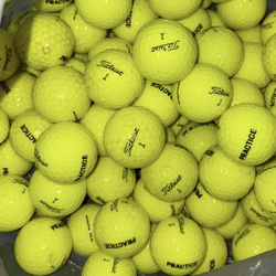 100 Titliest range golf balls