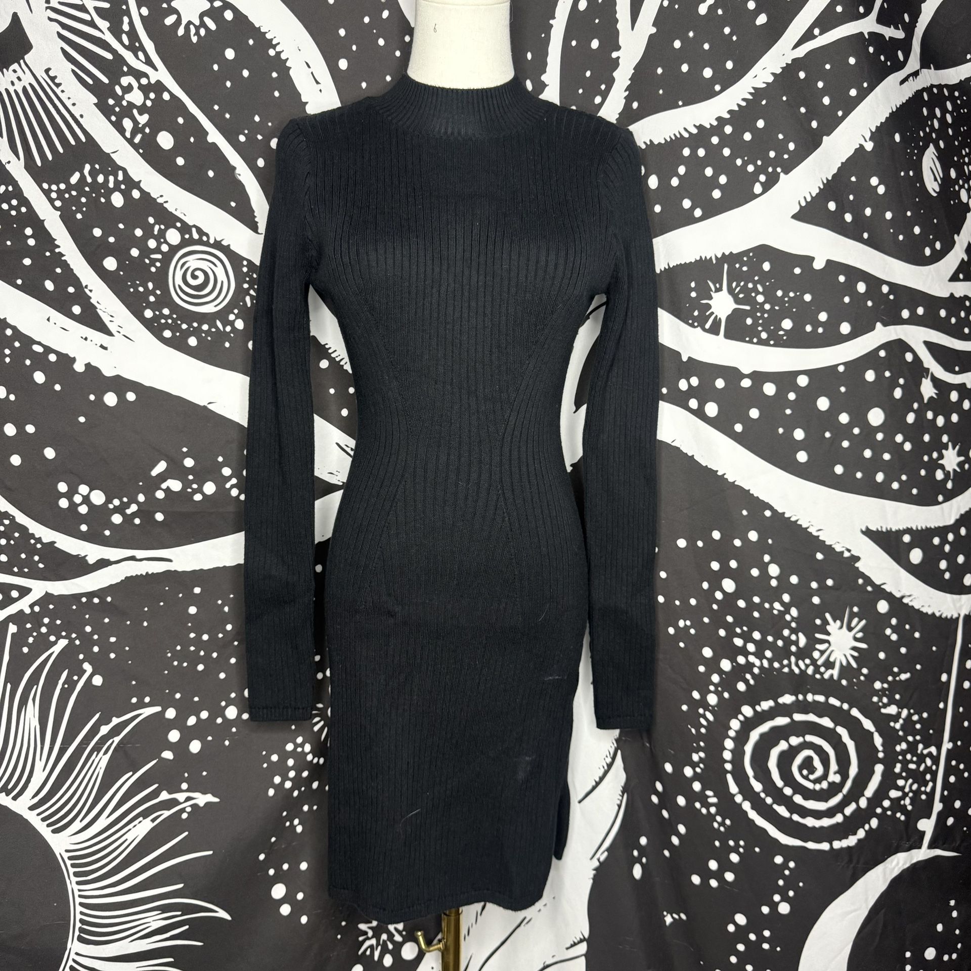 Hollister Mockneck Sweater Dress Sz M