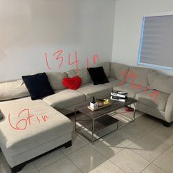 Grey Living Room Couch 