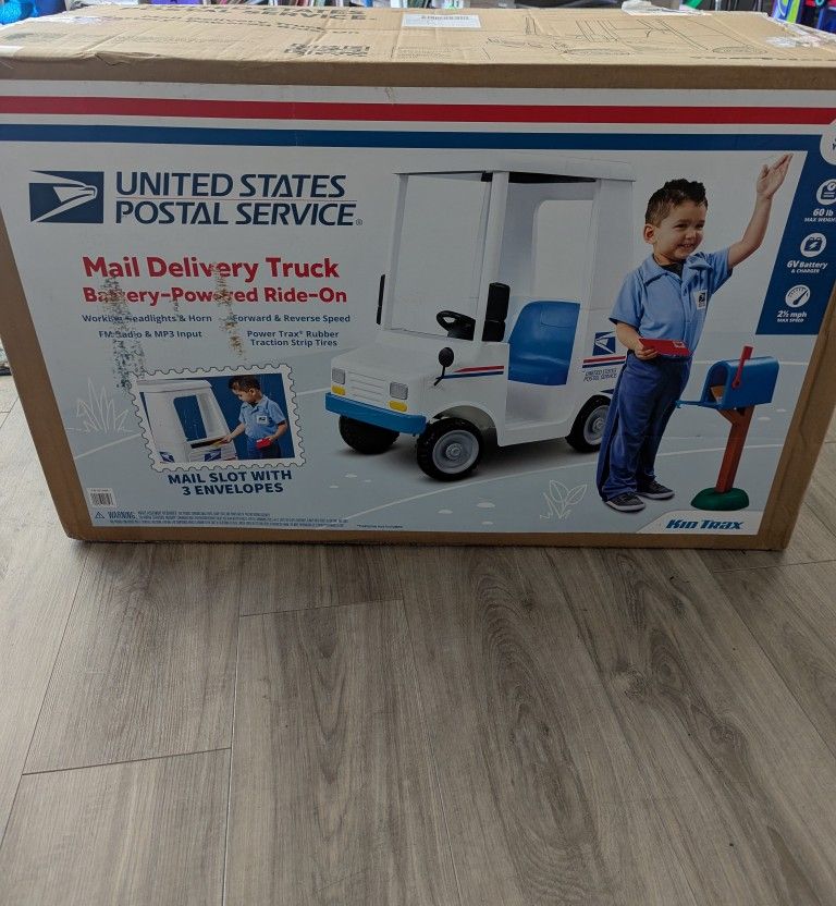 Flybar USPS Electric Ride-On Truck