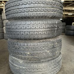 Set Of 225/75/15 Tires