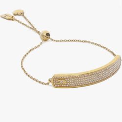 Coach Women’s Gold Slider Bracelet