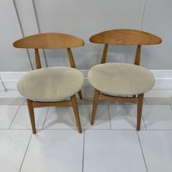 Mid Century Modern Balmorhea Chairs - Pair