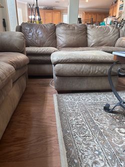 3 piece Leather Couch Plus