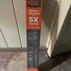 Drive Collated Stand-Up Decking Tool
