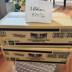 Dragon Ball Super Masters Three Glorious Fighters Cases