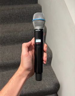 Shure QLXD2/BETA87A Wireless Handheld Microphone Transmitter - H50 Band