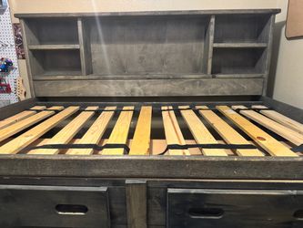 Twin captains bed
