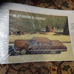 19 63 Chevy Impala Poster