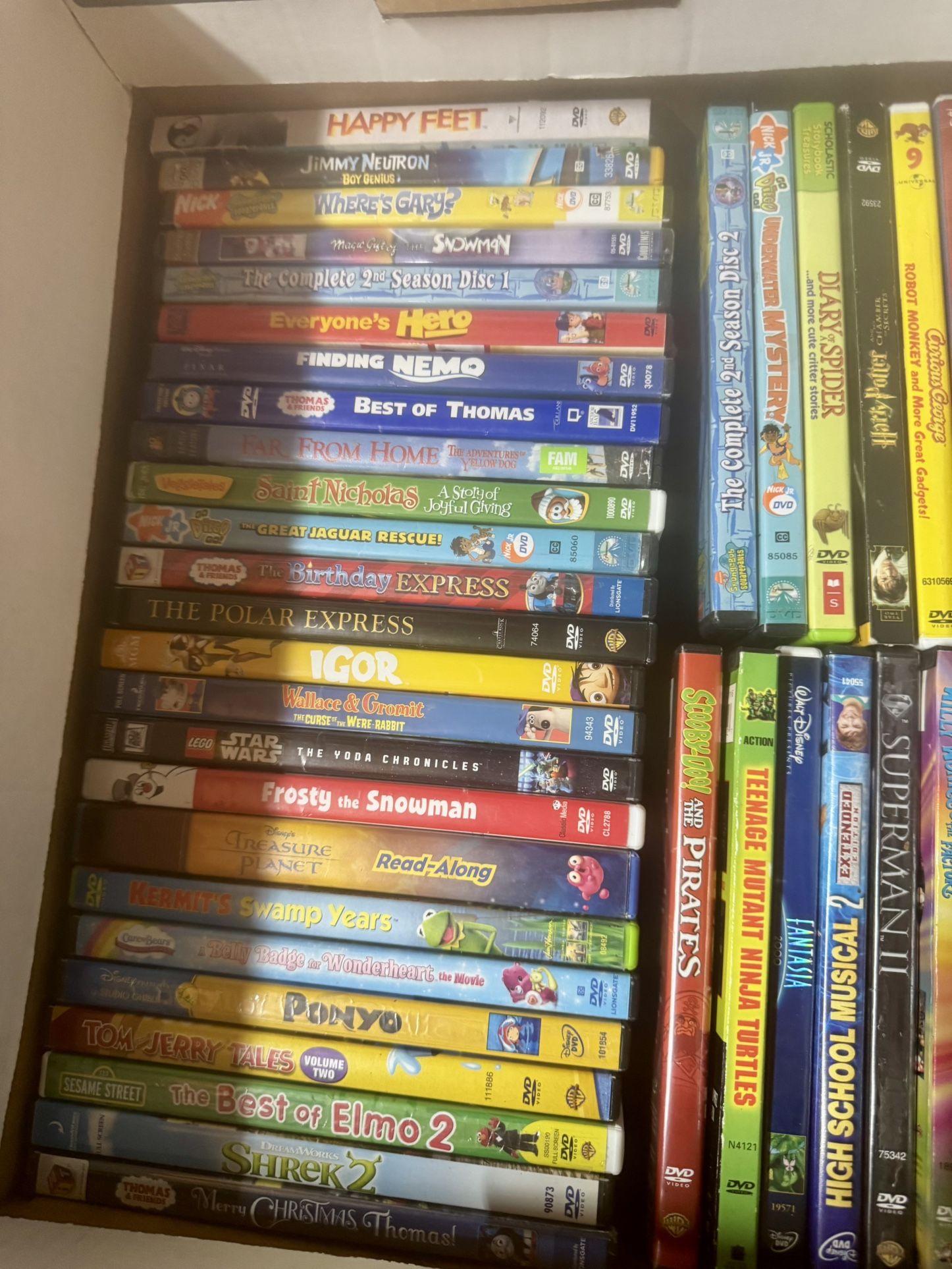 83 Kids DVD’s. As