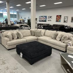 cream | 3 Piece Sectional | Sofa