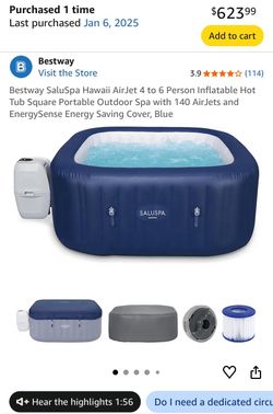 Bestway hot tub