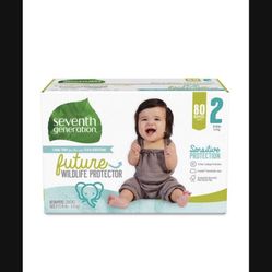 SEVENTH GENERATION DIAPERS SIZE 2