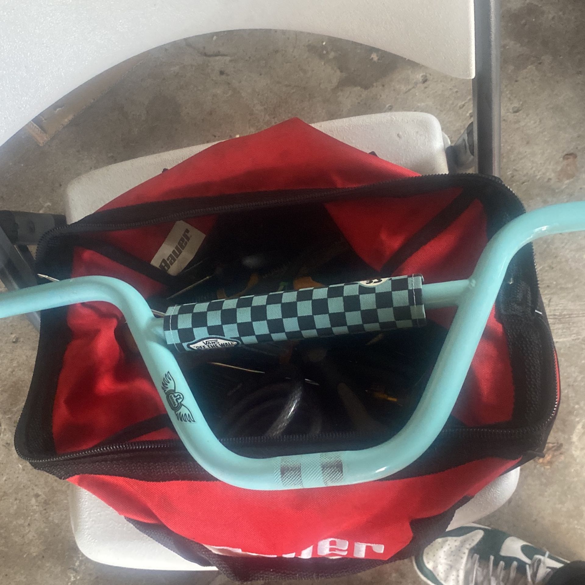 SE handle bars blue 
