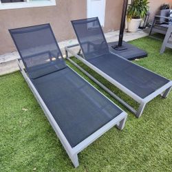 Patio Lounge Chairs/ Outdoor Lounger Chairs/ Pool Chairs