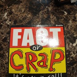 Fact Or Crap Board Game 