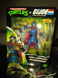 Cobra Commander x Shredder Action Figure