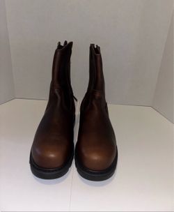 IRON AGE Men's 10" Hauler Composite Toe Internal Metatarsal Guard Side Zip Work