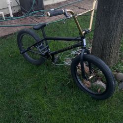 elite gold bmx bike