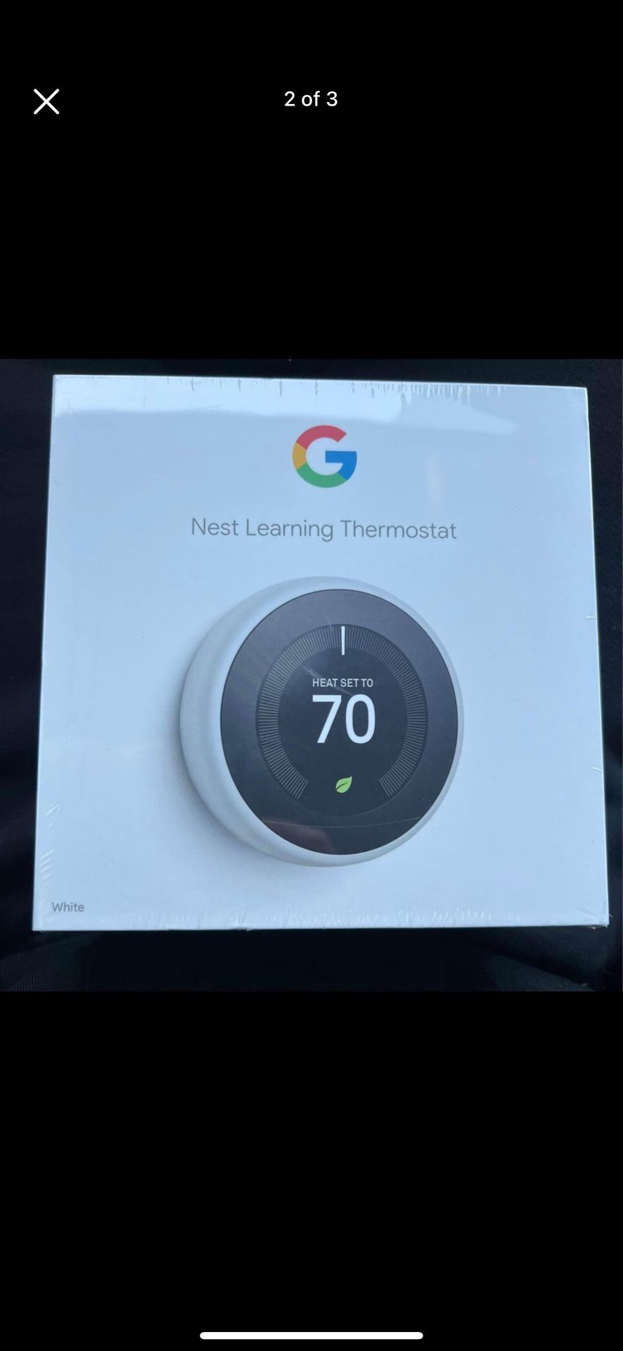 Google Nest Learning Smart thermostat with WiFi (3rd Generation)