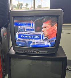 Vintage Broksonic 13" CRT TV (May 2000) Model CTGV-4563TCT