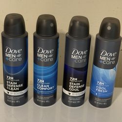 Dove men dry spray (2 for $13)