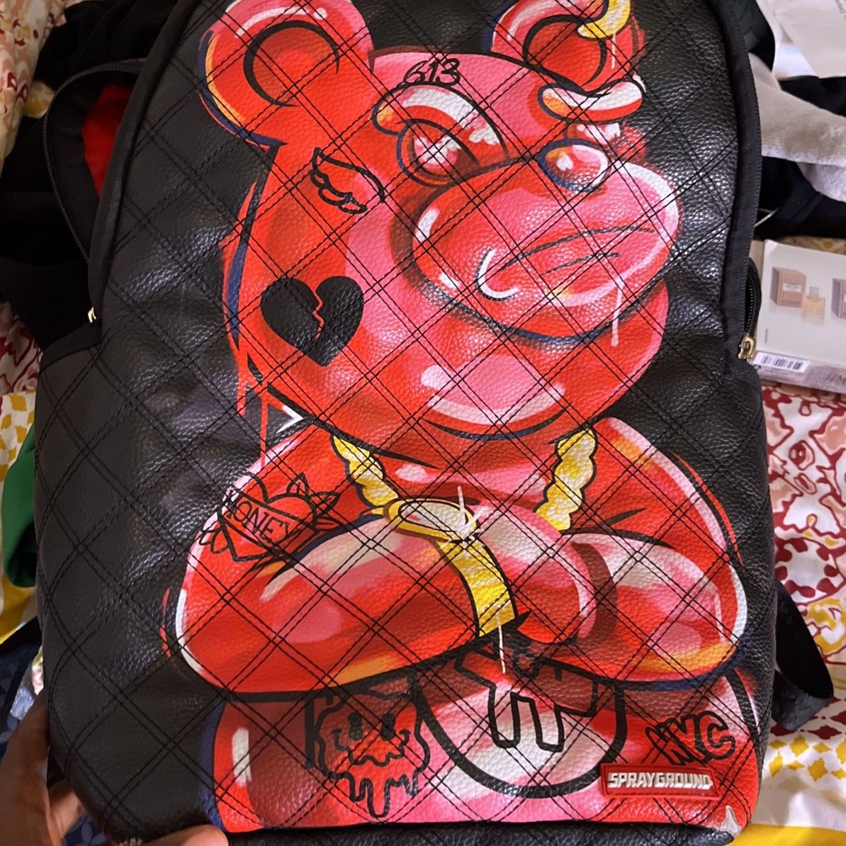 Nba youngboy sprayground bag for sale online