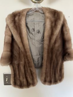 Mink Fur Shawl