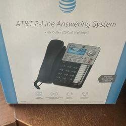 AT&T 2 Line answering System With Caller Id And Call Waiting 