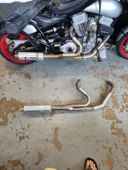 V Twin,S&S,Harley Exhaust Stainless Muzzy