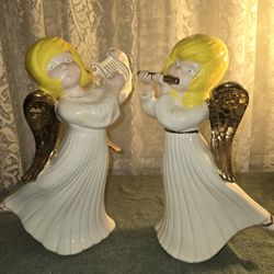 Vintage Ceramic Angels Atlantic Mold 1982