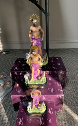 San Lázaro 5” ,8” & 12 Polyresin Statue