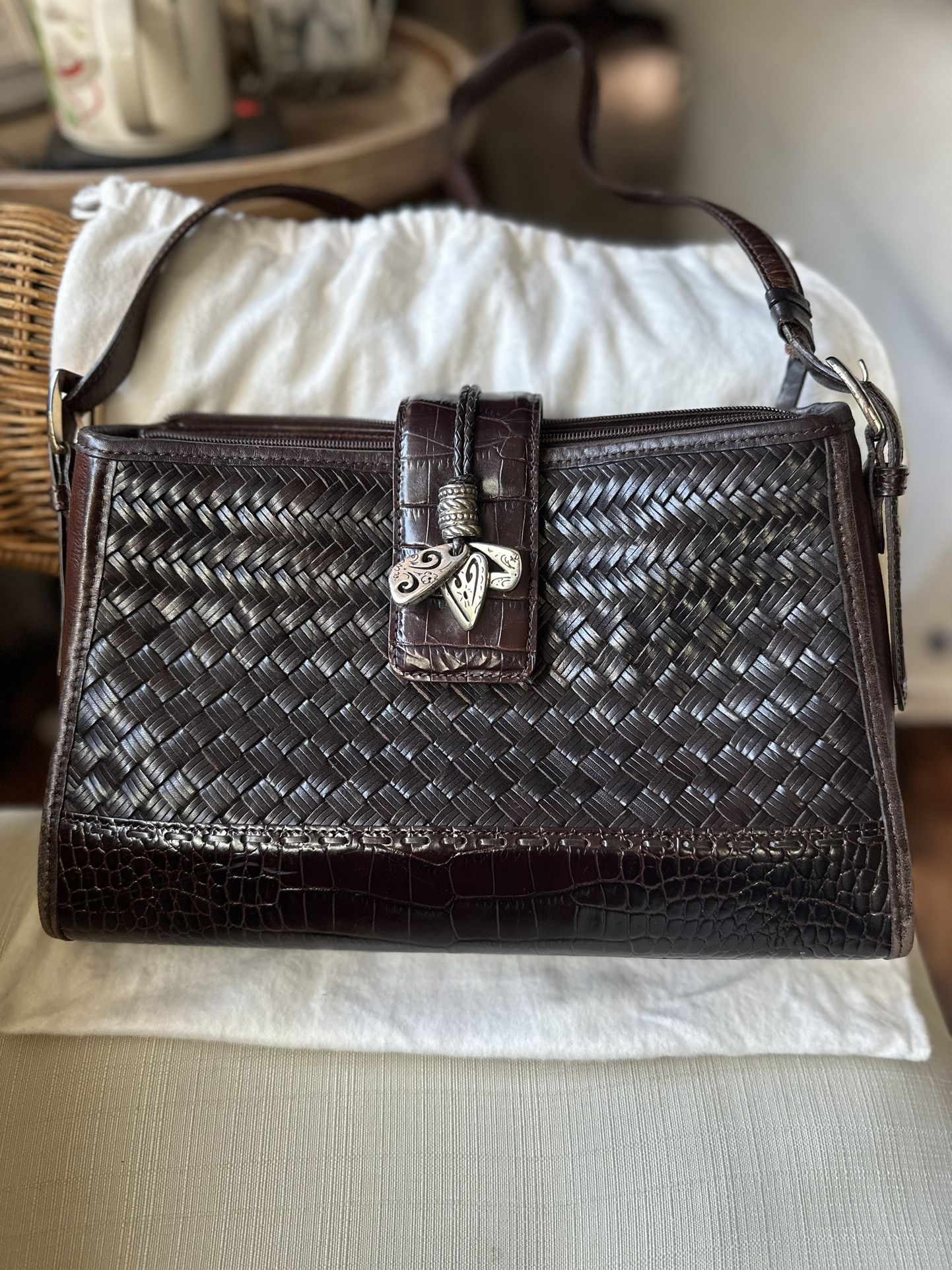 Brighton Bree Leather Handbag with Sleeper Bag