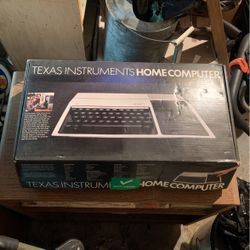 Antique Texas Instrument Home Computer
