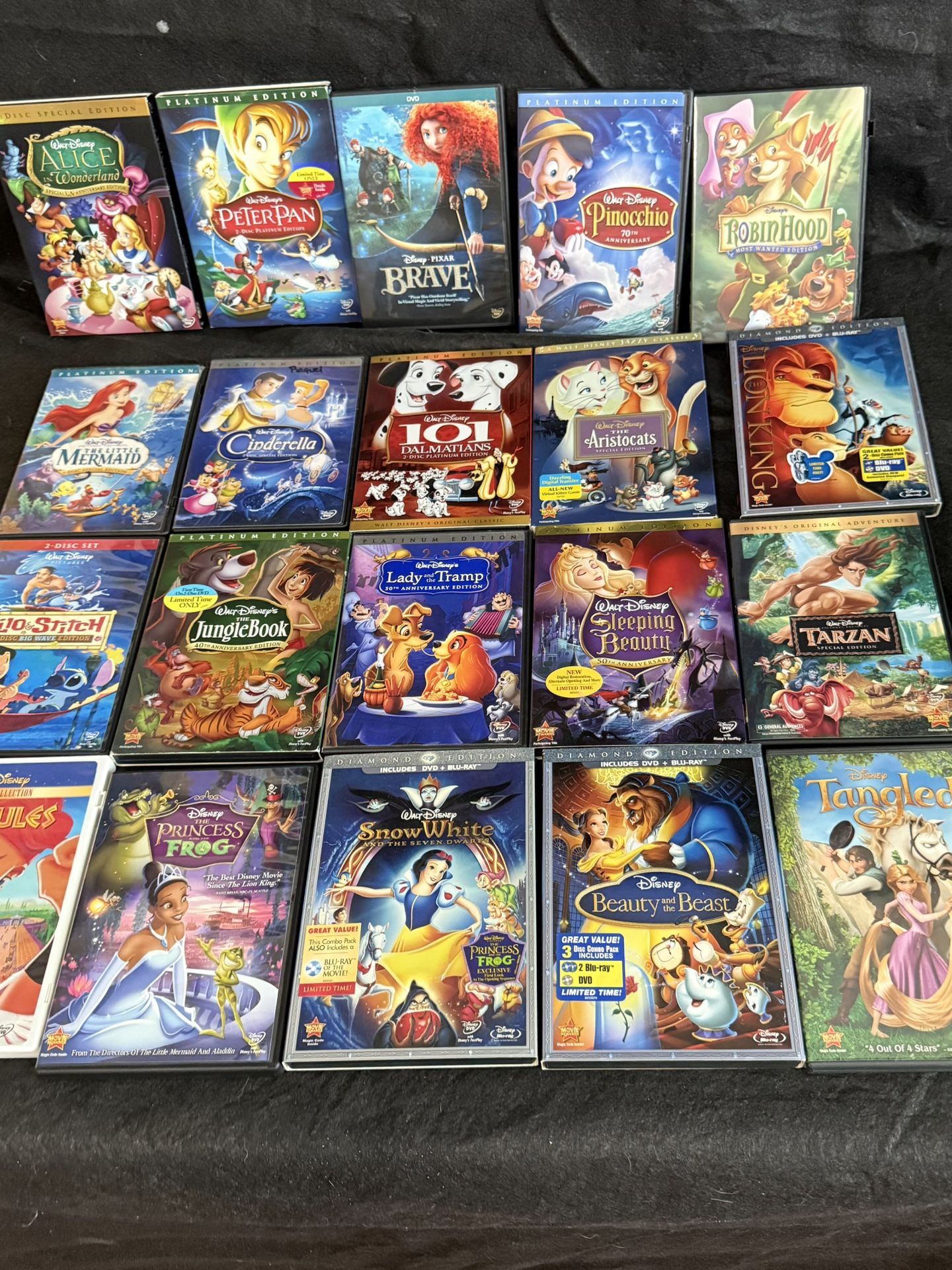 Updated List - Disney Classics DVD Collection (28 Titles)