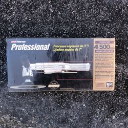 Coleman Powermate Professional 7" Pneumatic Angle Sander – New