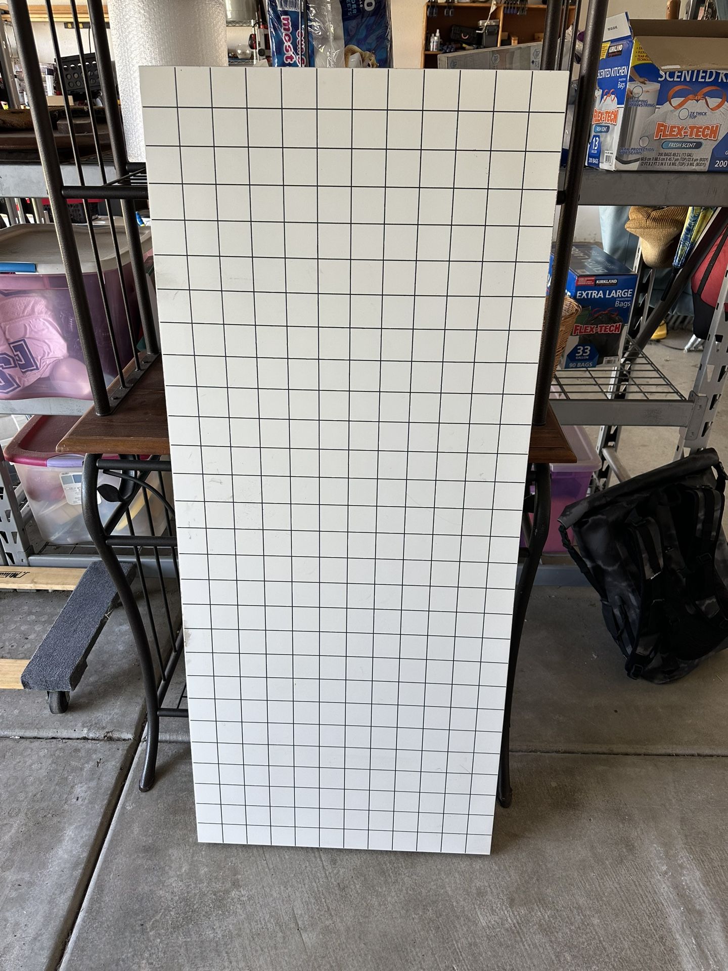 IKEA Checkered Desktop 24x55