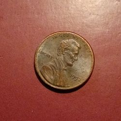 1992 Lincoln pennie brown close AM in very good condition