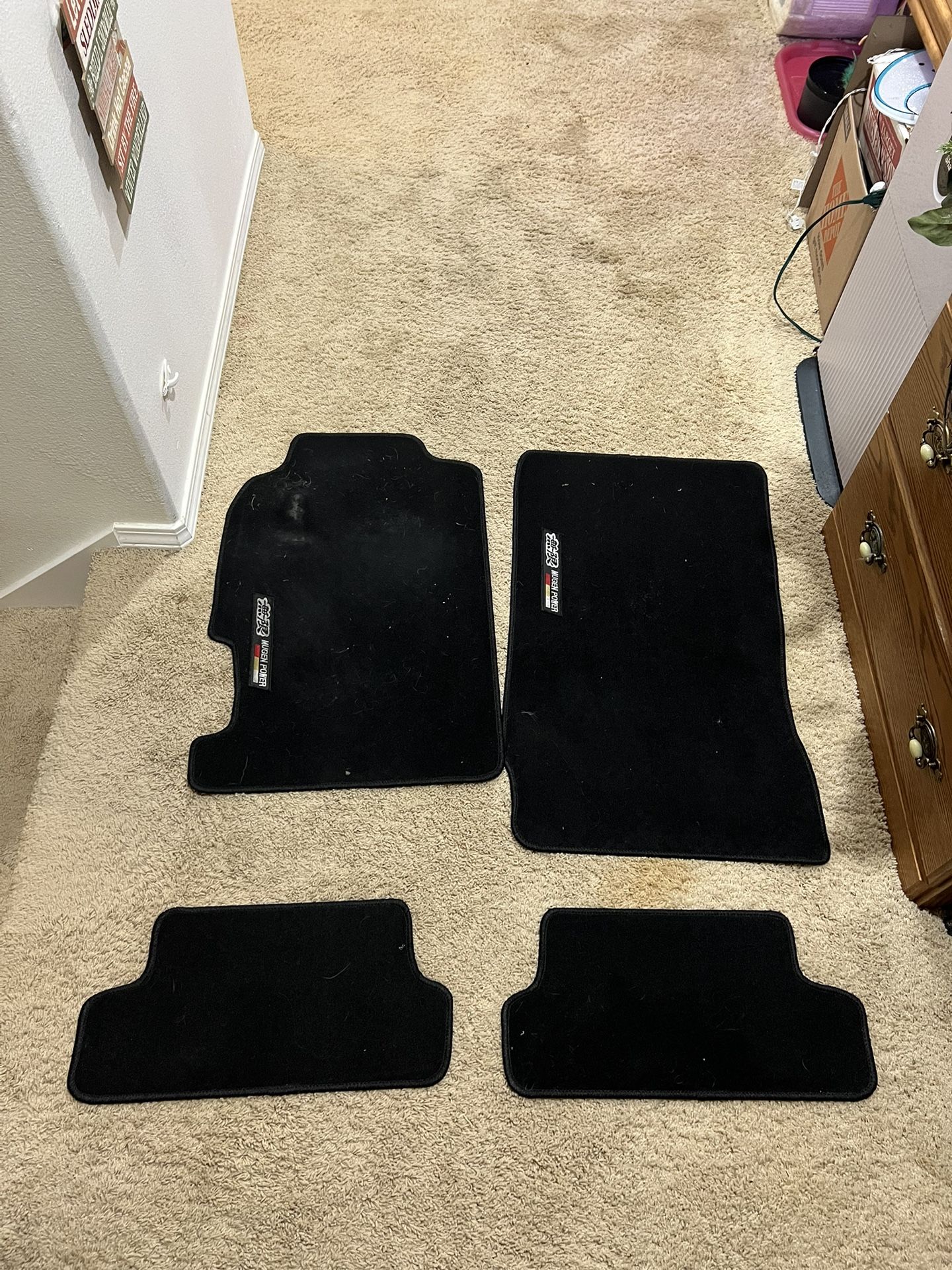 Prelude Mugen Floor Mats