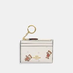 New Coach Wallet / ID Case (Bear Print) - Sealed