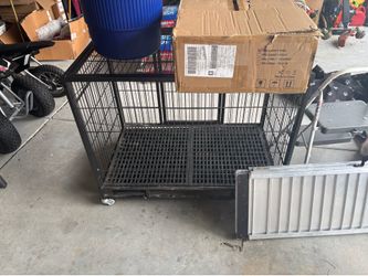 Dog drop cage