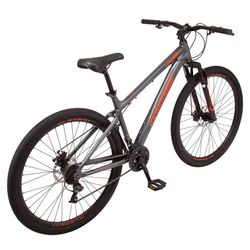 Mongoose Durham Mountain Bike, 29-Inch Wheel, 21 Speeds, Grey