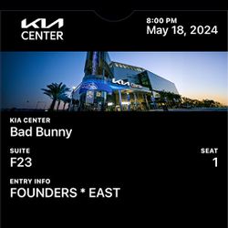 Bad Bunny Tickets VIP 