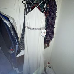 Macys White Dress