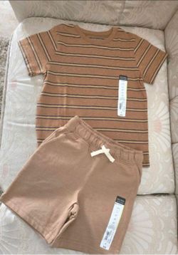 Boy's Shorts And Tee Set Size 4T