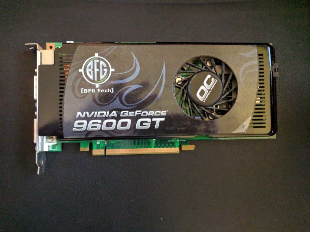 Nvidia GT9600 512MB GPU