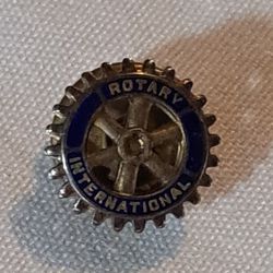 Vintage rotary International lapel pin